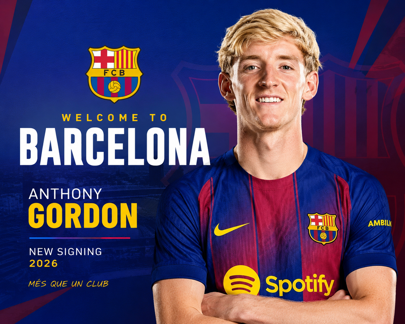 FC Barcelona’s New Signing Sparks Excitement Ahead of the 2026 Season
